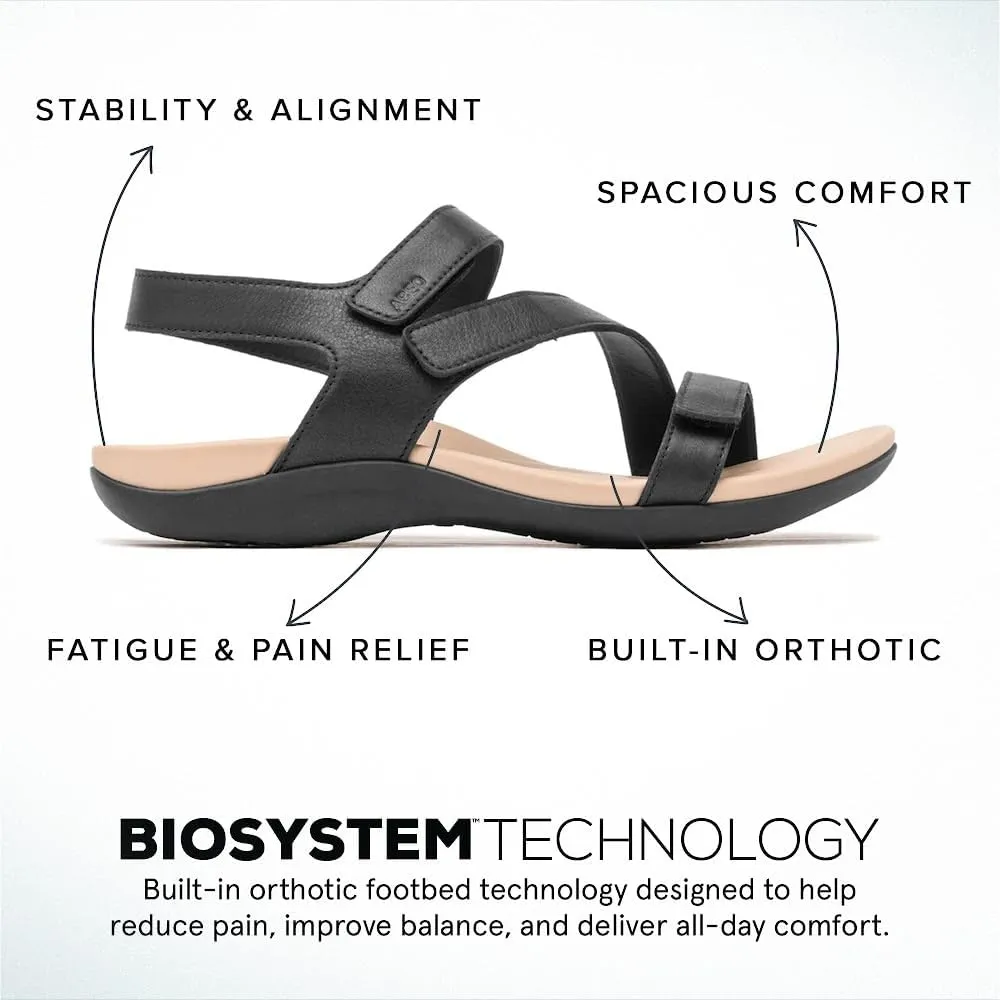 ABEO Oasis Women's Sandals | Metatarsal Support | Orthopedic Arch Support Comfort Sandals With Built-In Metatarsal Pads