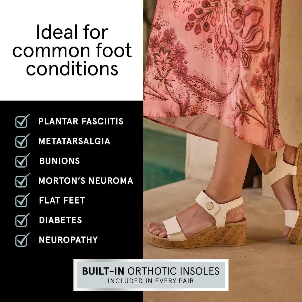 ABEO Riviera Strap Sandals For Women | Arch Support Sandals Women's | Arch Support | Built-In Orthotic Insole