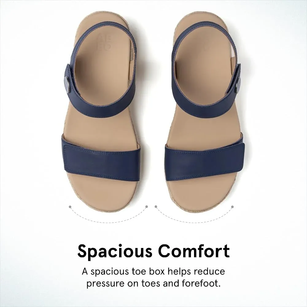 ABEO Riviera Strap Sandals For Women | Arch Support Sandals Women's | Arch Support | Built-In Orthotic Insole