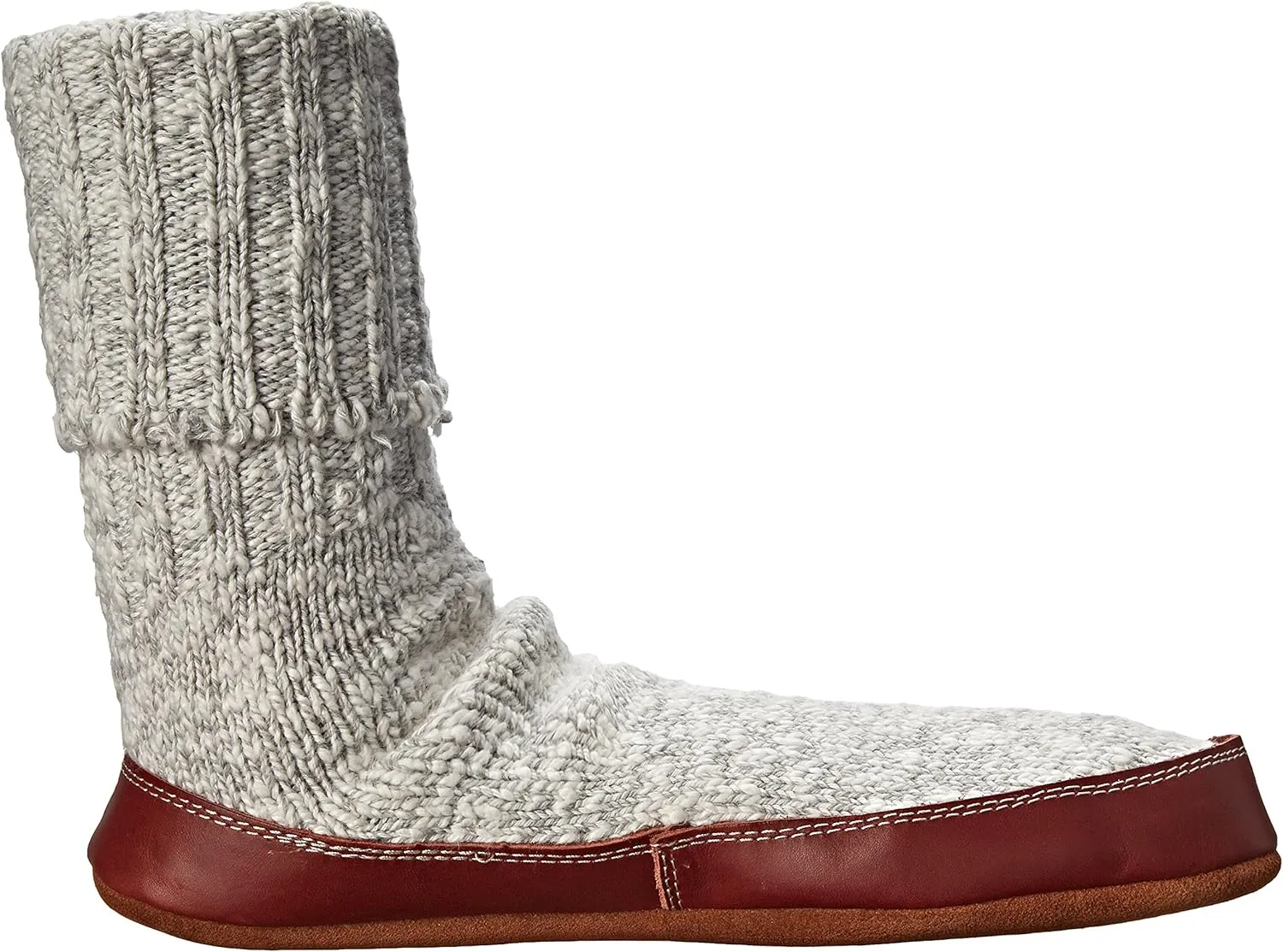 Acorn Mens and Womens Original Slipper Socks - Cloud Cushion, Ragg Wool, Moisture-Wicking, Suede Sole