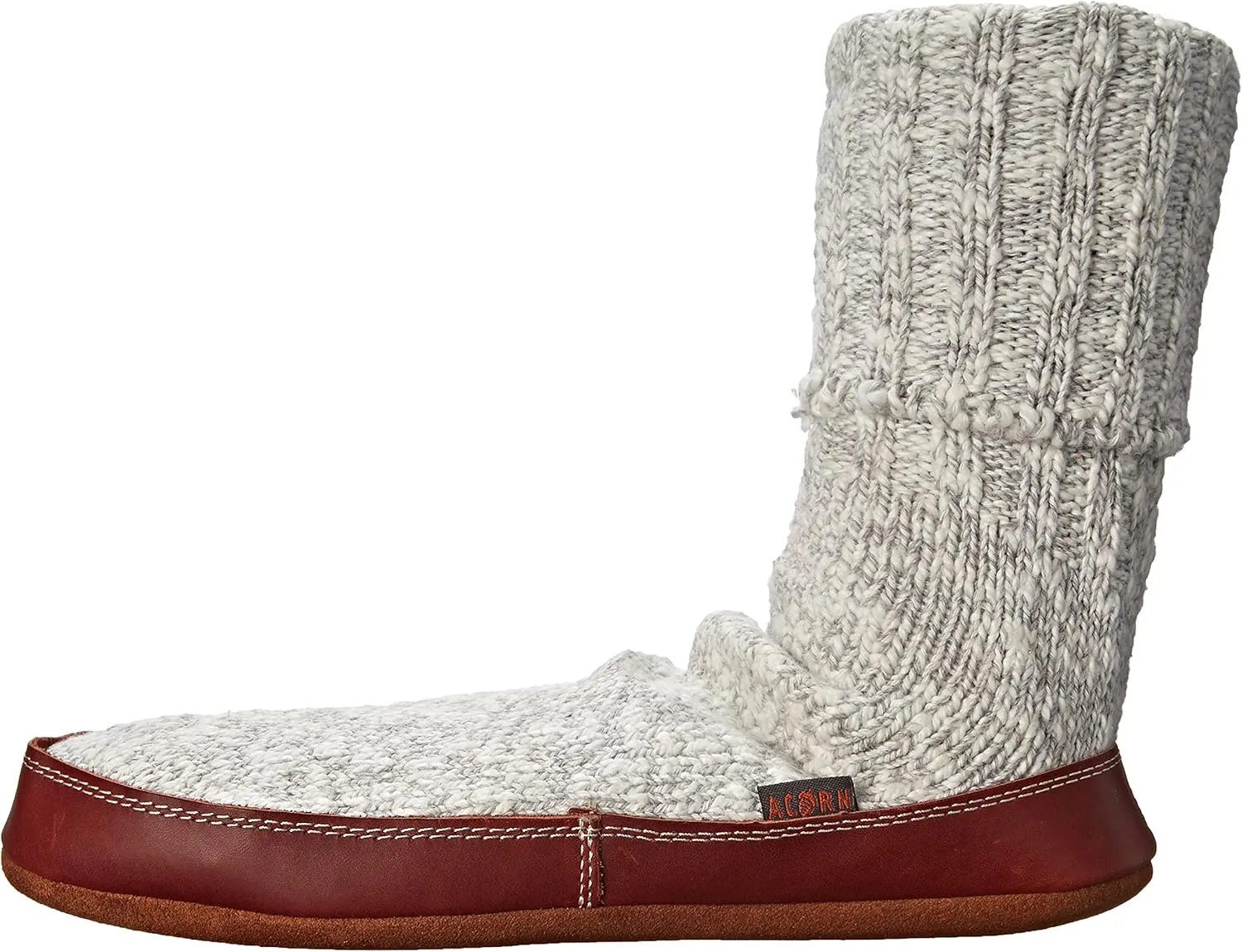 Acorn Mens and Womens Original Slipper Socks - Cloud Cushion, Ragg Wool, Moisture-Wicking, Suede Sole
