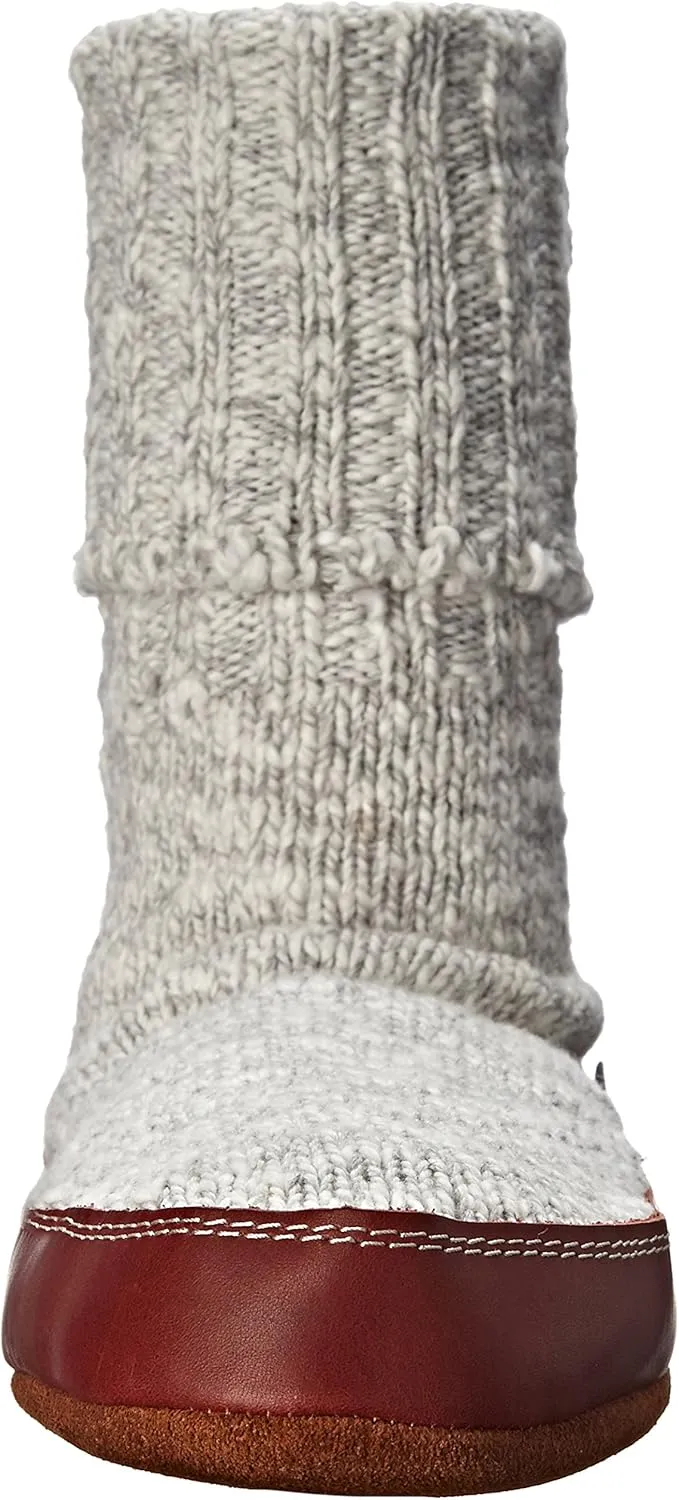 Acorn Mens and Womens Original Slipper Socks - Cloud Cushion, Ragg Wool, Moisture-Wicking, Suede Sole