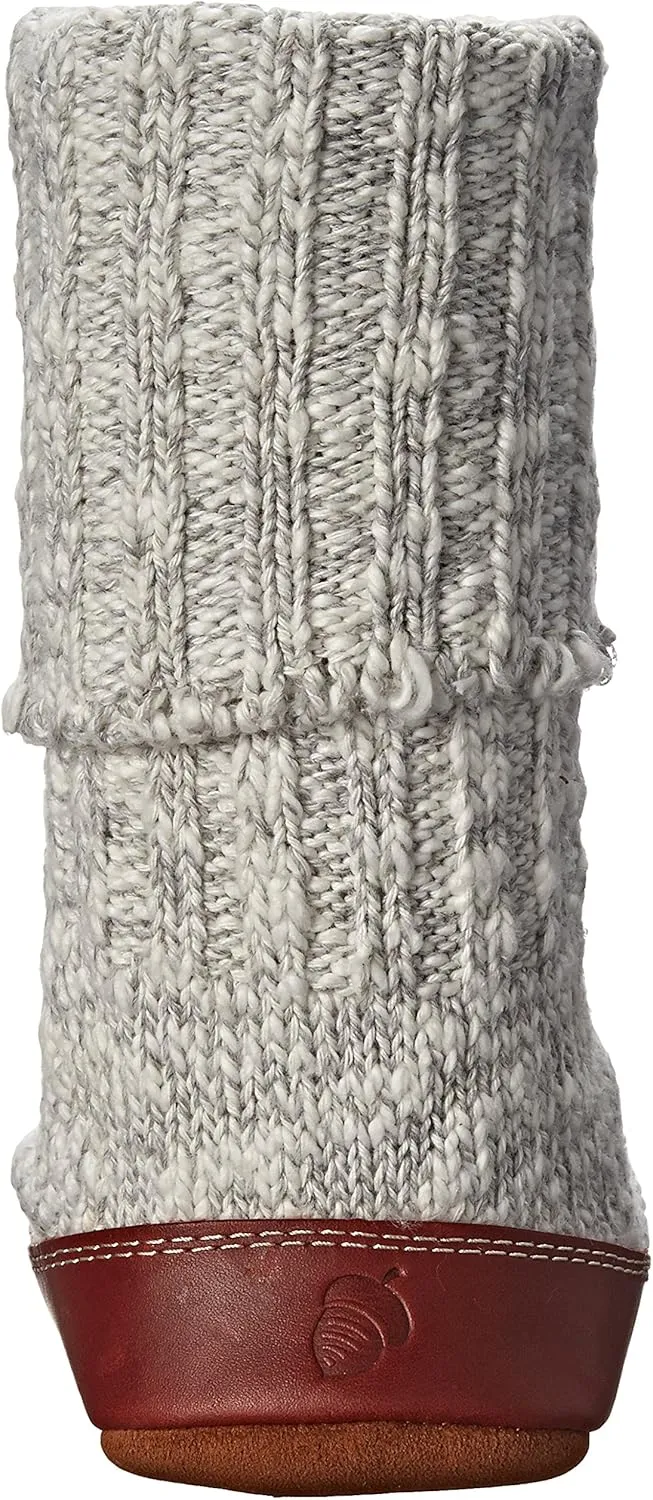 Acorn Mens and Womens Original Slipper Socks - Cloud Cushion, Ragg Wool, Moisture-Wicking, Suede Sole
