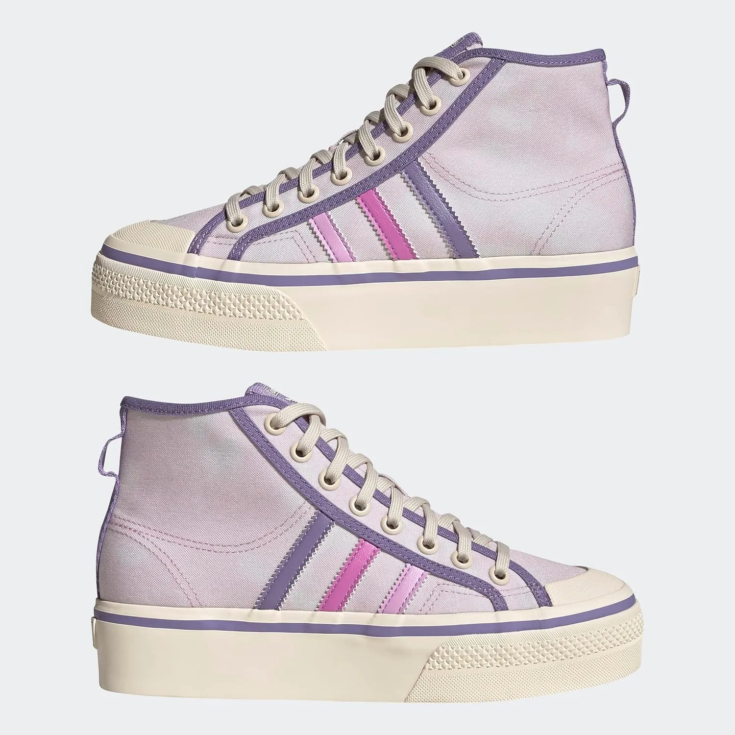 adidas Originals Women's Nizza Platform Mid Sneaker