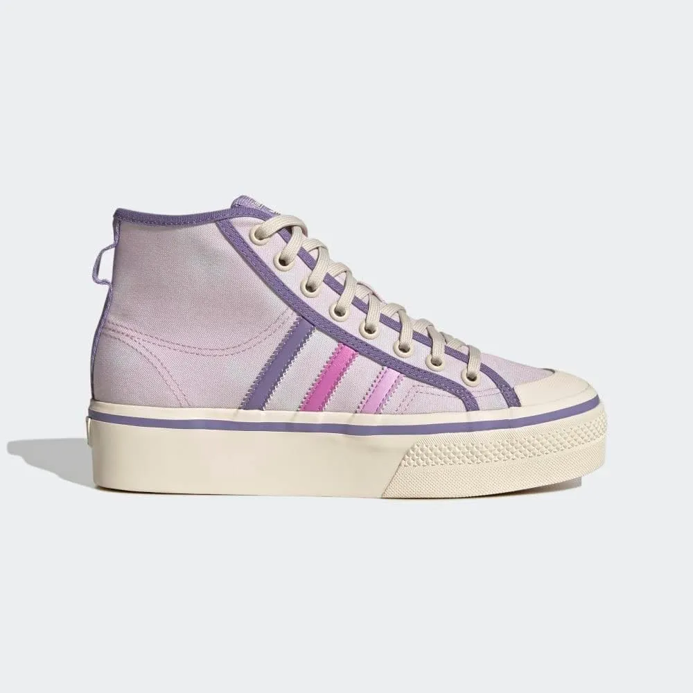 adidas Originals Women's Nizza Platform Mid Sneaker