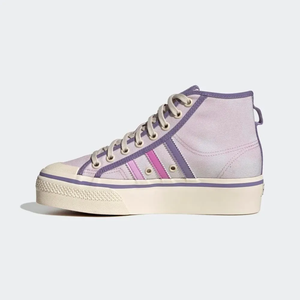 adidas Originals Women's Nizza Platform Mid Sneaker