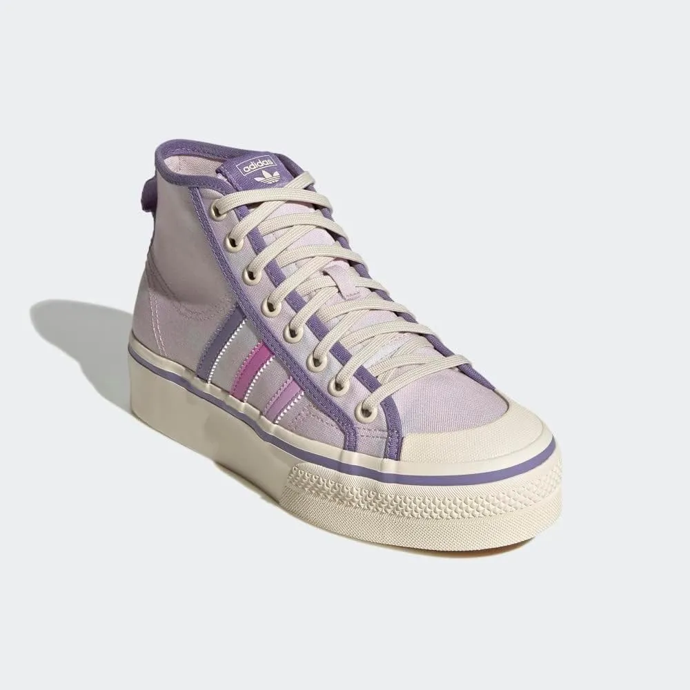 adidas Originals Women's Nizza Platform Mid Sneaker