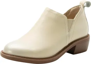 Alegria Womens Merle Slip On Leather Comfort Flat Heel Shoe