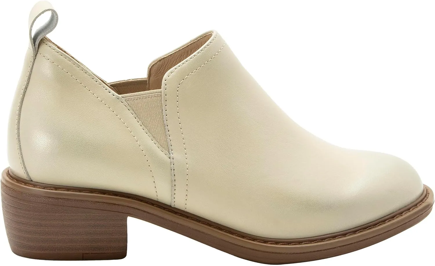 Alegria Womens Merle Slip On Leather Comfort Flat Heel Shoe