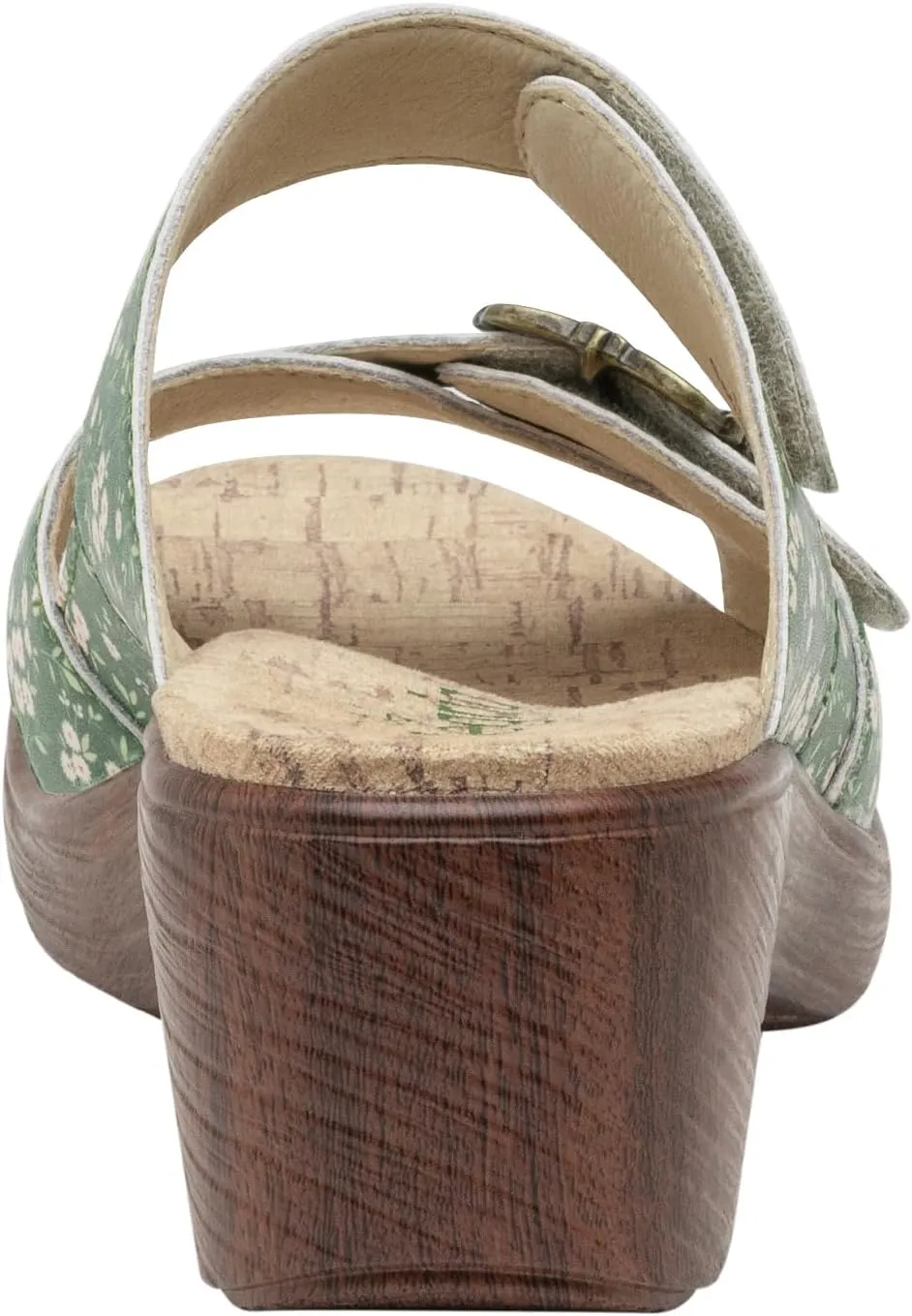 Alegria Women's Sierra Leather Wedge Sandal