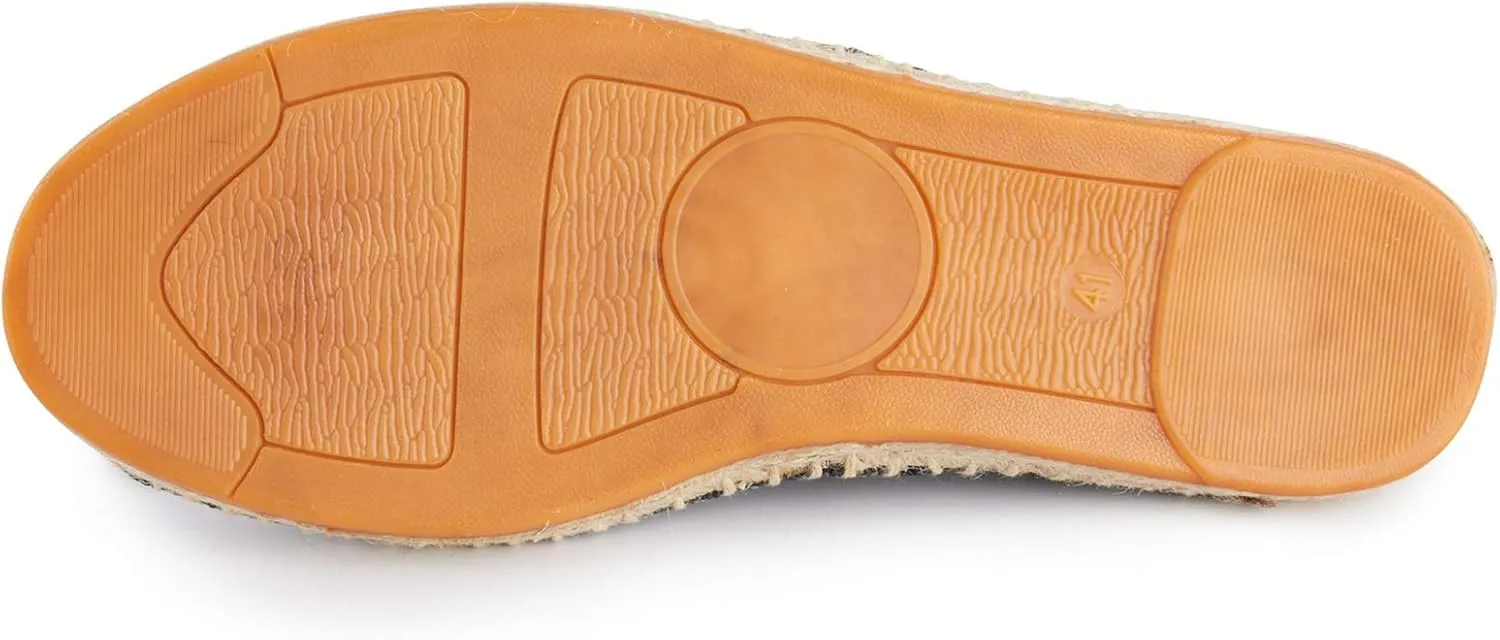 Alexis Leroy Men's Fashion Casual Canvas Slip on Flat Espadrilles