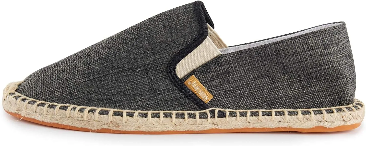 Alexis Leroy Men's Fashion Casual Canvas Slip on Flat Espadrilles