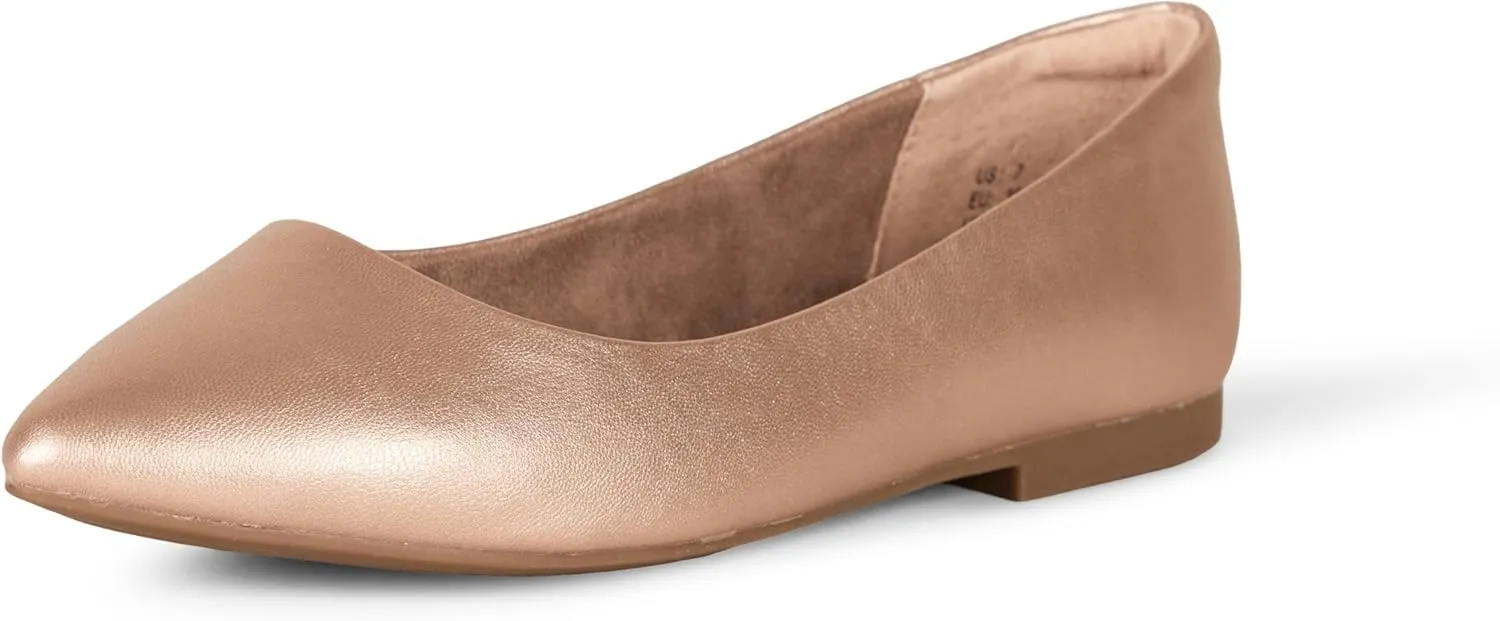 Amazon Essentials Women's Pointed-Toe Ballet Flat
