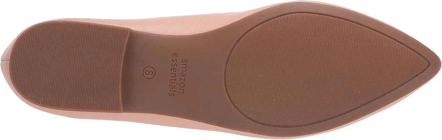 Amazon Essentials Women's Pointed-Toe Ballet Flat