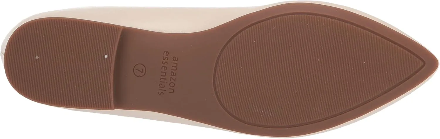 Amazon Essentials Women's Pointed-Toe Ballet Flat
