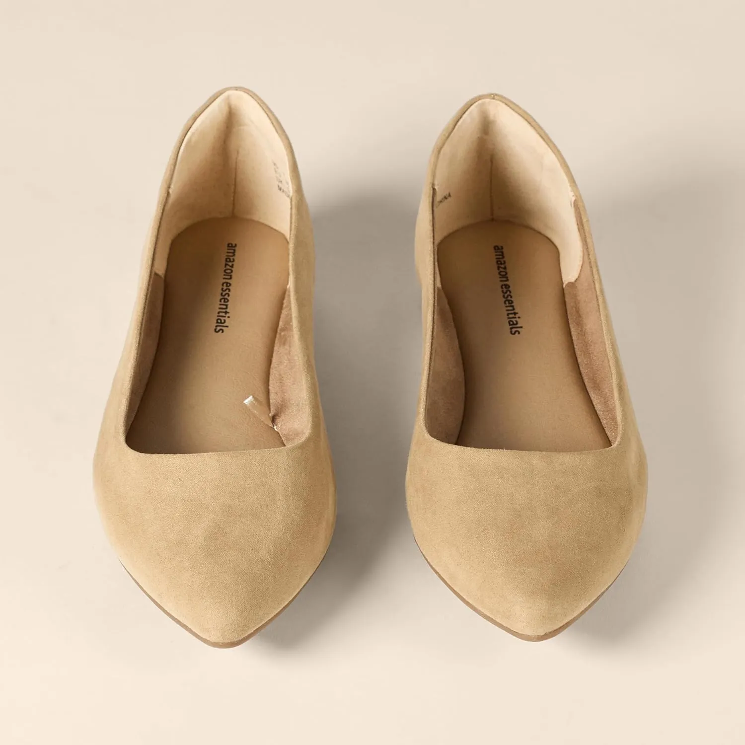 Amazon Essentials Women's Pointed-Toe Ballet Flat