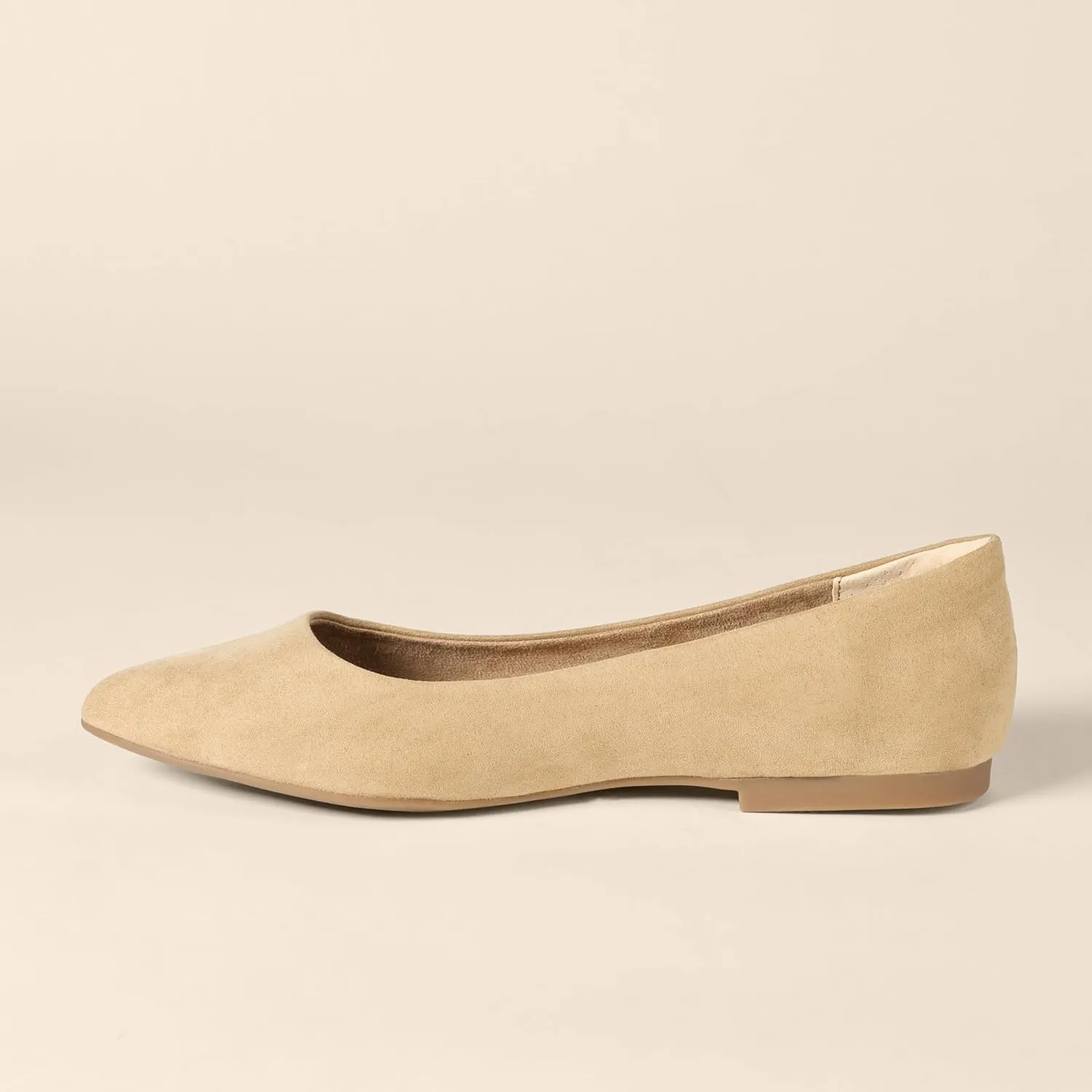 Amazon Essentials Women's Pointed-Toe Ballet Flat