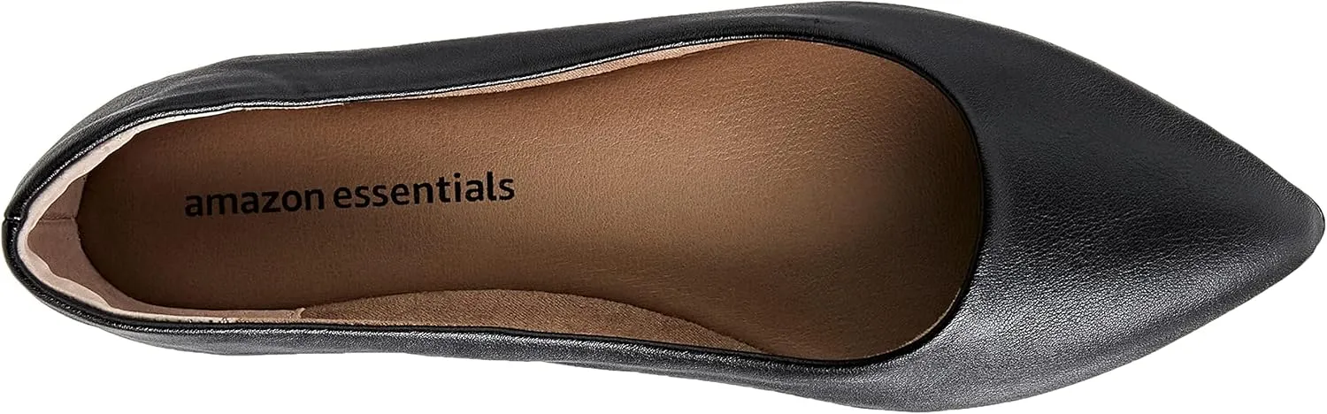 Amazon Essentials Women's Pointed-Toe Ballet Flat