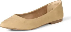Amazon Essentials Women's Pointed-Toe Ballet Flat