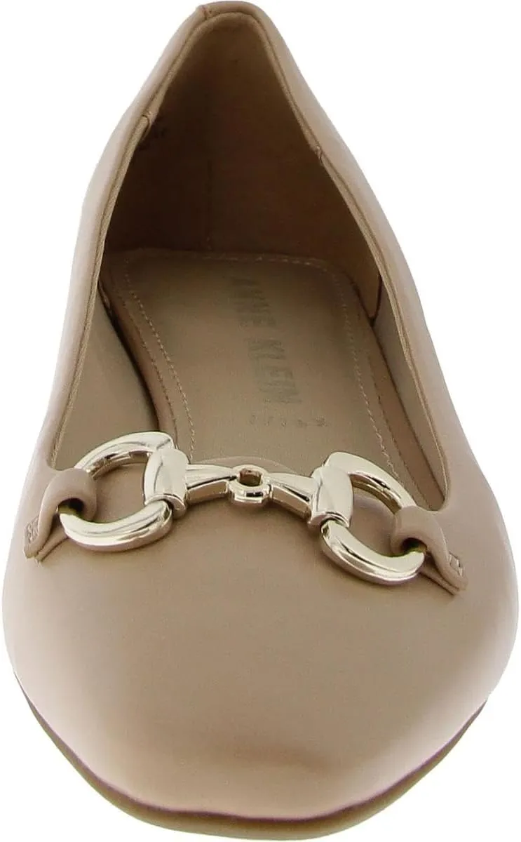 Anne Klein Womens CORA Chain Slip On Loafers