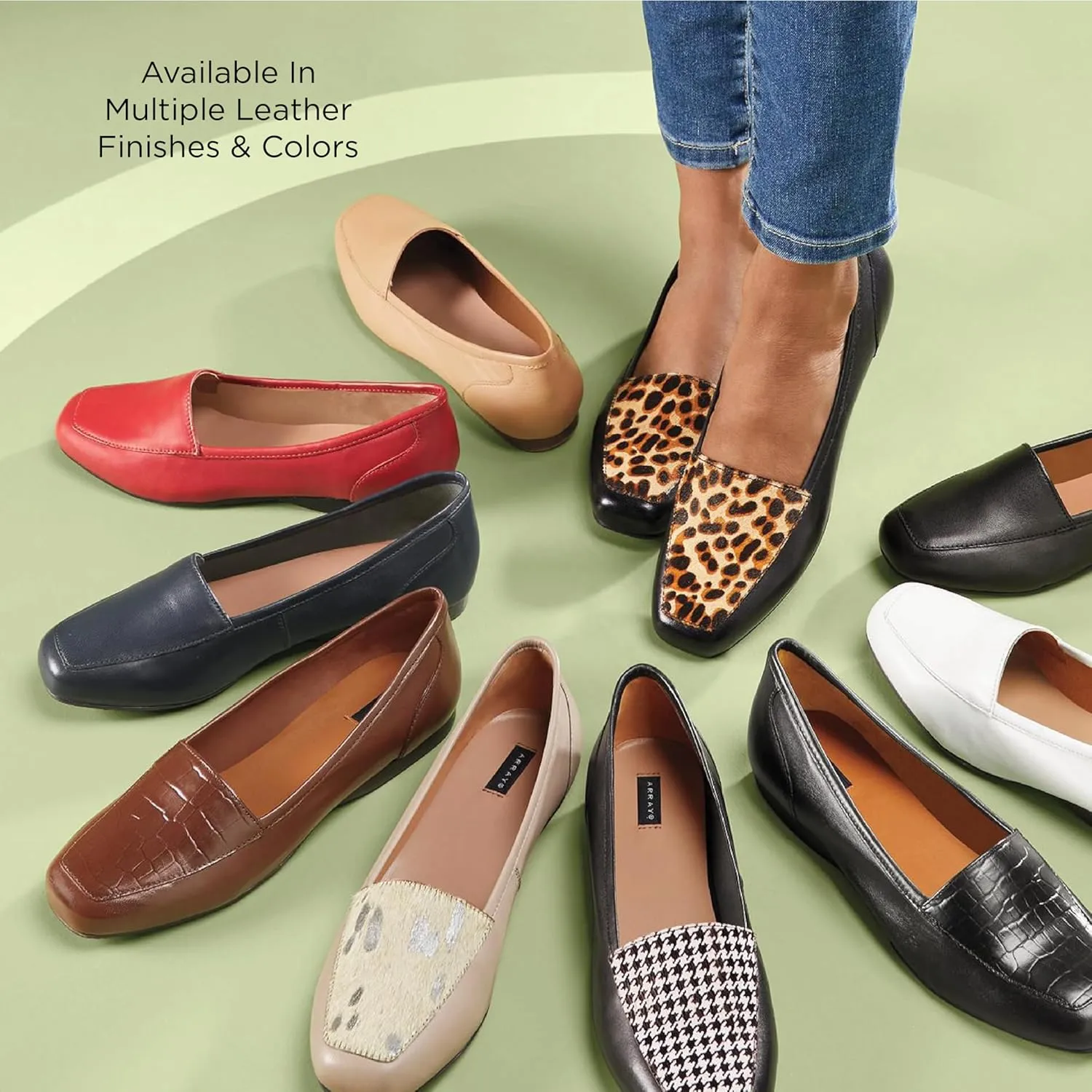 ARRAY Womens Freedom Slip On Loafers