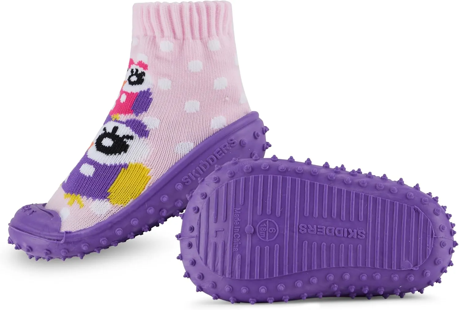 Baby Boys & Girls Slippers - Baby First Walking Non Skid Slipper Socks - Premium & Comfortable Toddler House Slippers, Kids Essentials