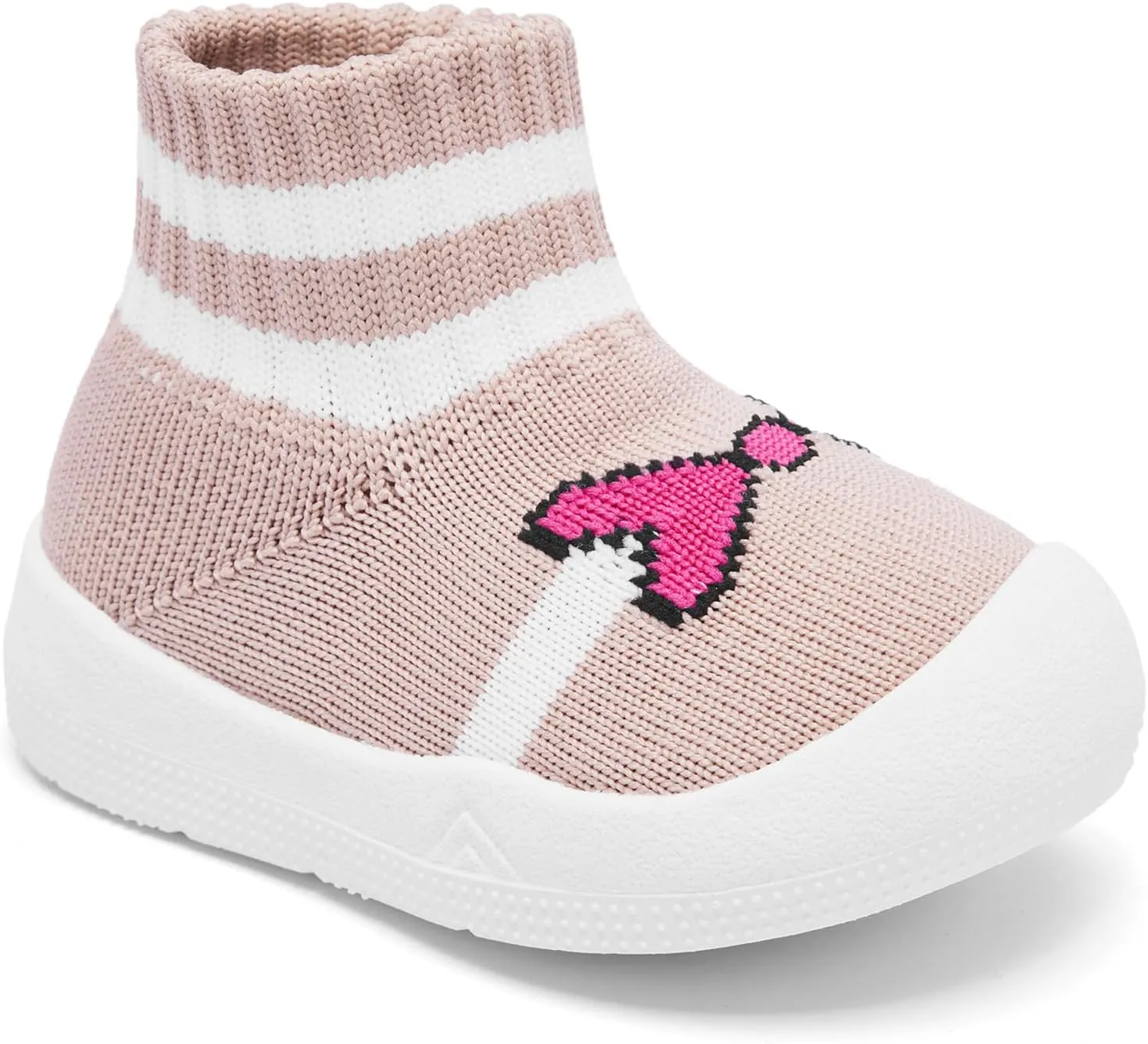 Baby Sock Shoes With Grip - Infant First Walker Shoes for Girls and Boys - Toddler Slipper Non Slip
