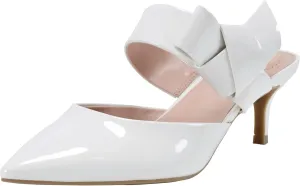 Bandolino Womens Millie 2 Faux suede Pointed Toe Heel Sandals
