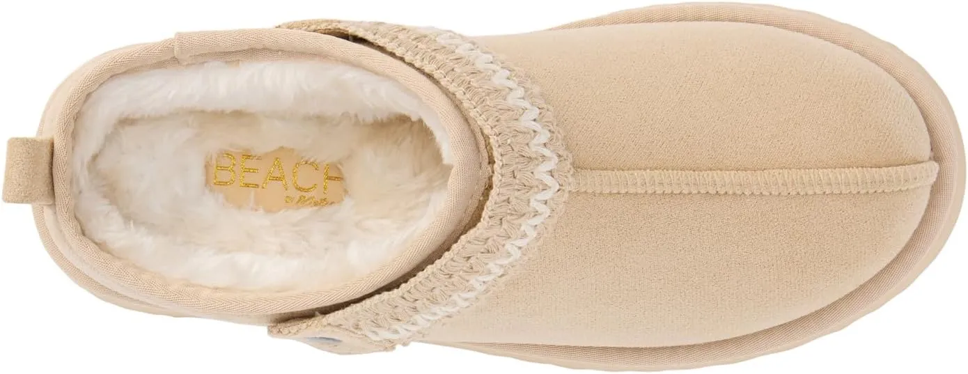BEACH by Matisse Women's Storm Embroidered Scuff Slipper Casual Shoes