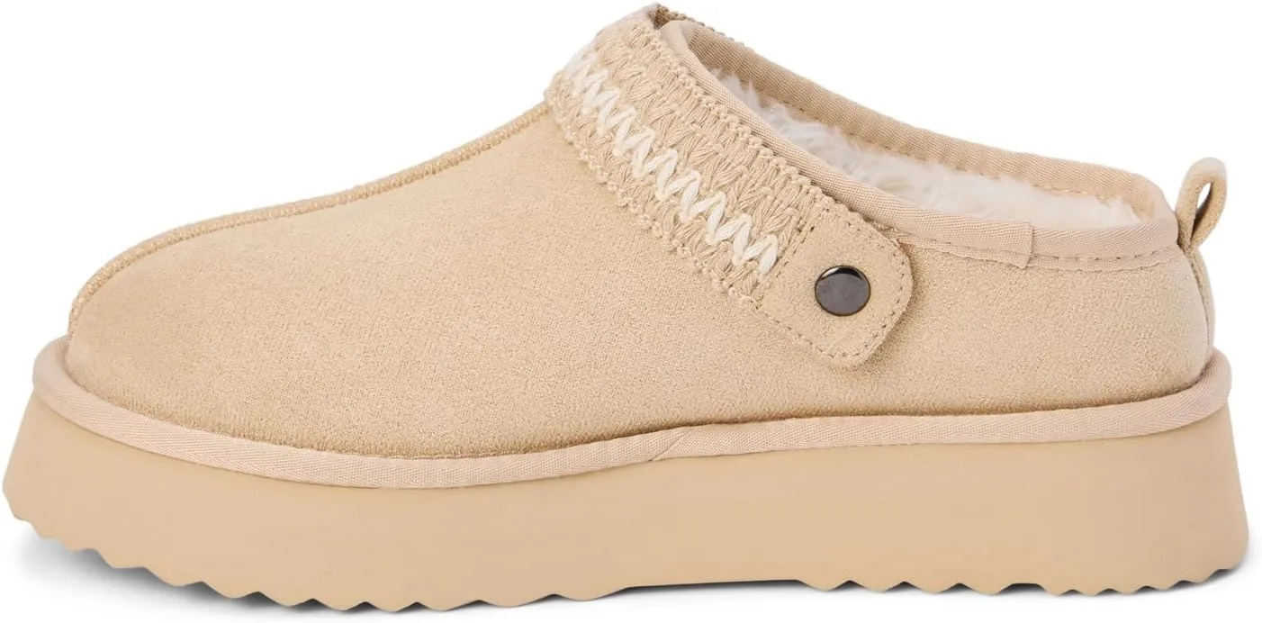 BEACH by Matisse Women's Storm Embroidered Scuff Slipper Casual Shoes