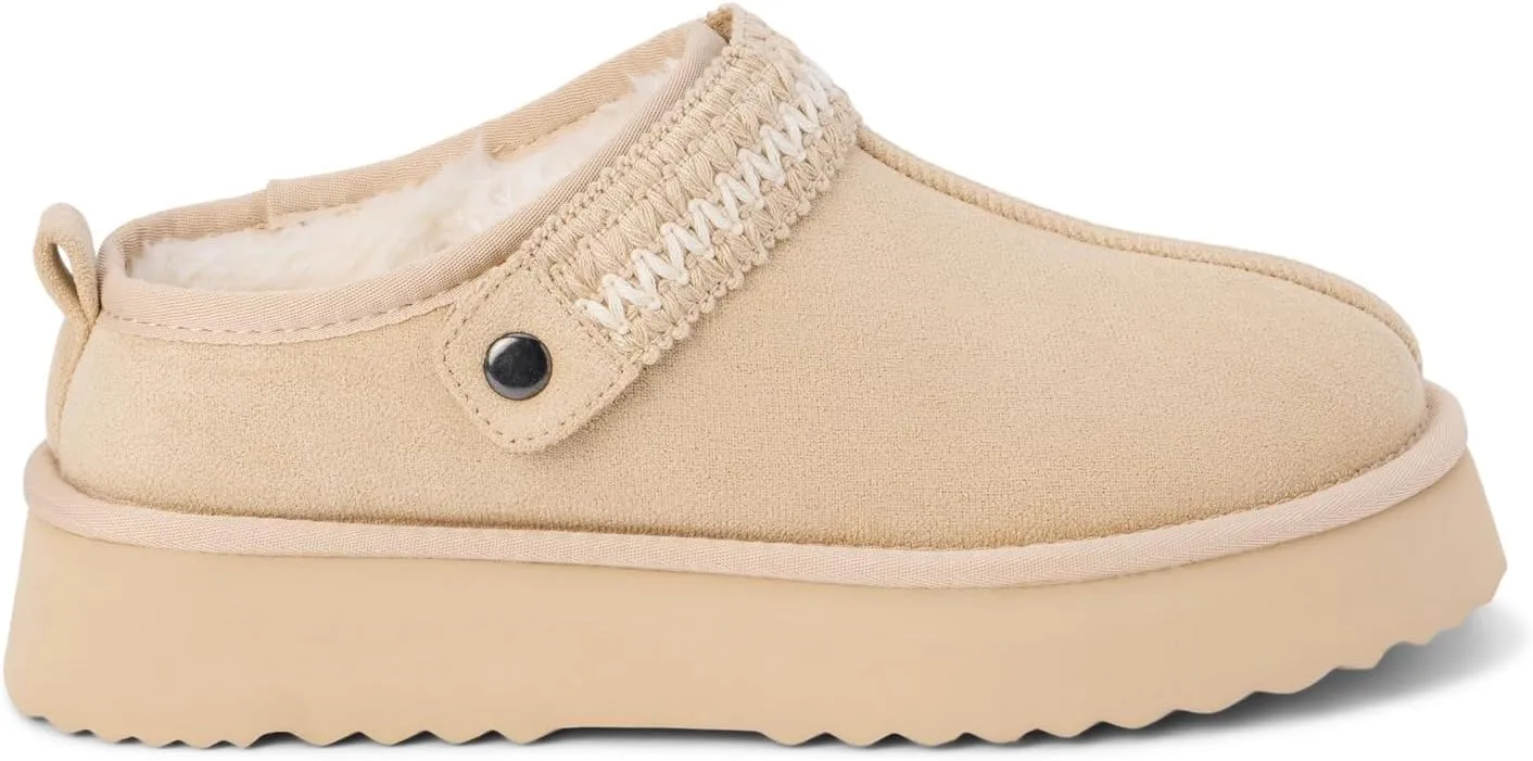 BEACH by Matisse Women's Storm Embroidered Scuff Slipper Casual Shoes
