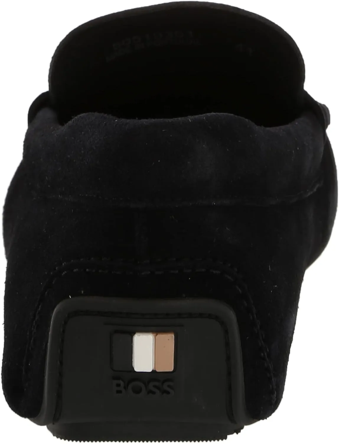 BOSS Men's Smooth Suede Slip on Drivers Loafer