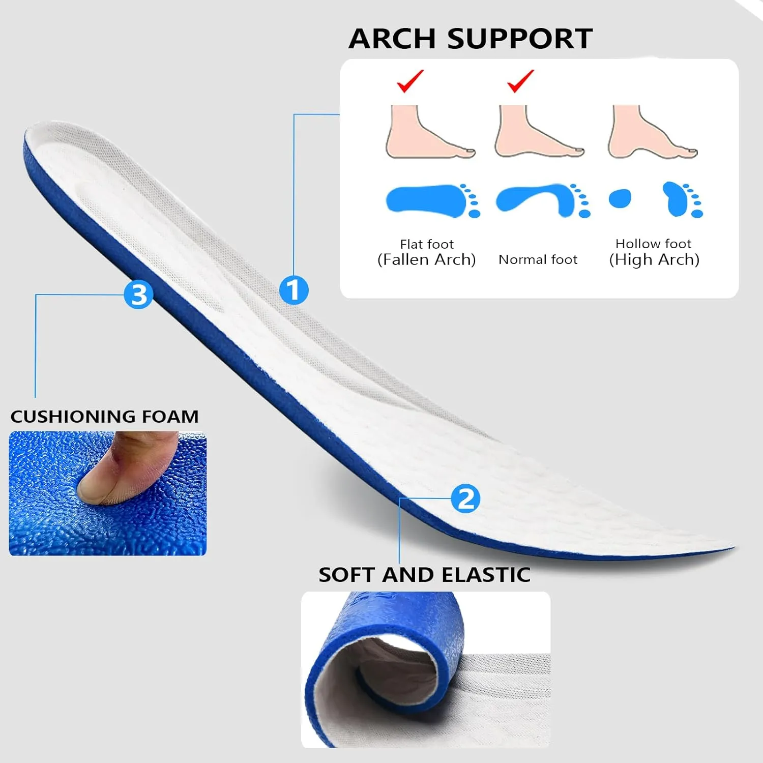Buyrew Women's Flats Pointed Toe Ballet Shoes Knit Dress Shoes Low Wedge Slip On Arch Support Walking Office Business Flats