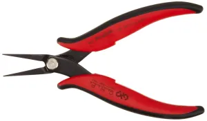 CHP PN-2006 Long-Nose Pliers, Pointed Nose, Flat Outside Edge, Smooth Jaws, 32mm Jaw Length, 1.2mm Nose Width, 3mm Thick Steel 4