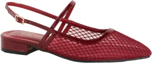 City Chic Women's Flat - Wide FIT Lily Mesh