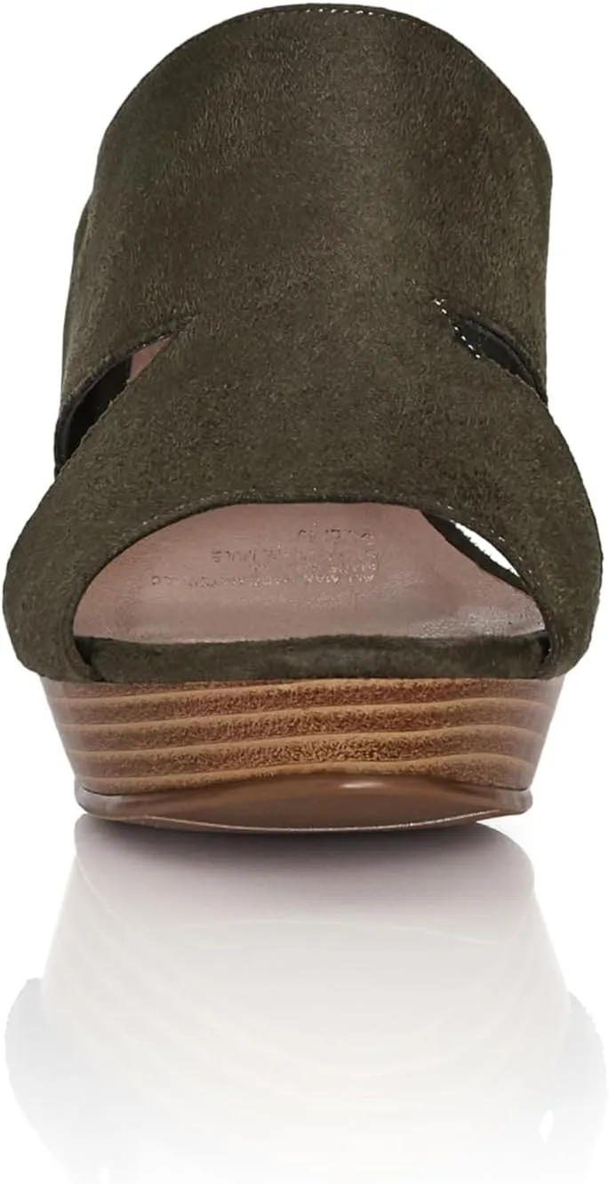 City Chic Women's Wide Fit Remy Mule Platform