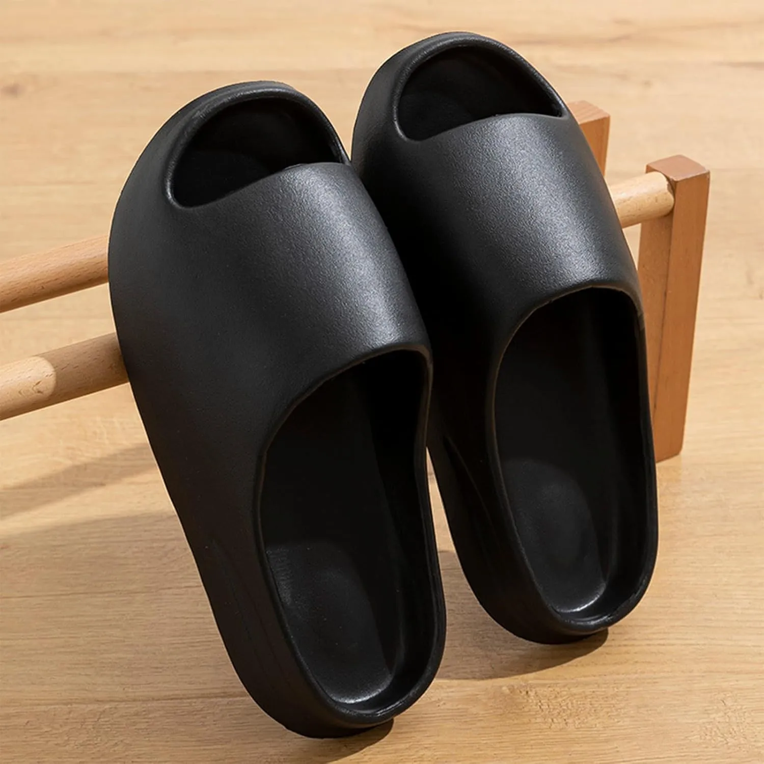 Cloud Slippers and Pillow Slippers for Women and Men,Quick Drying Open Toe Thick Soft Slides Slippers,Beach Shoes Water Shoes Non-Slip Indoor and Outdoor Sandals