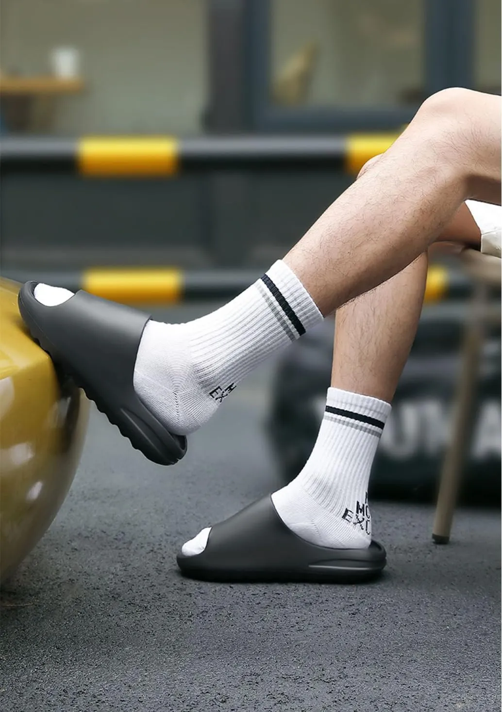 Cloud Slippers and Pillow Slippers for Women and Men,Quick Drying Open Toe Thick Soft Slides Slippers,Beach Shoes Water Shoes Non-Slip Indoor and Outdoor Sandals