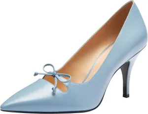Coach Women's Runway Pump Ballet Flat, Charcoal/Black, 10