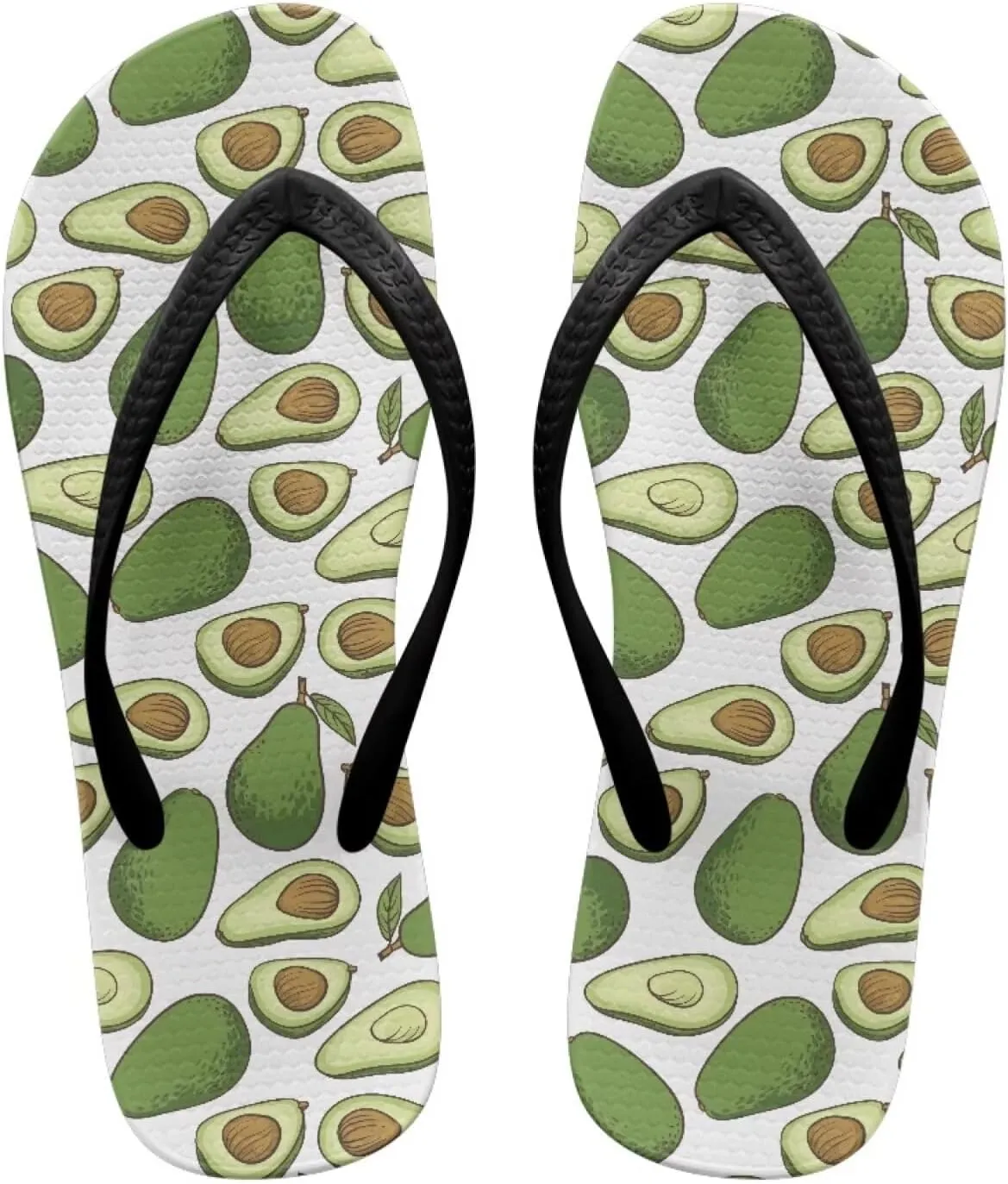 Coloranimal Flip Flops for Women Sandals Women Comfortable Womens Flip Flops House Slippers Beach Sandals Water Resistant Shower Shoes