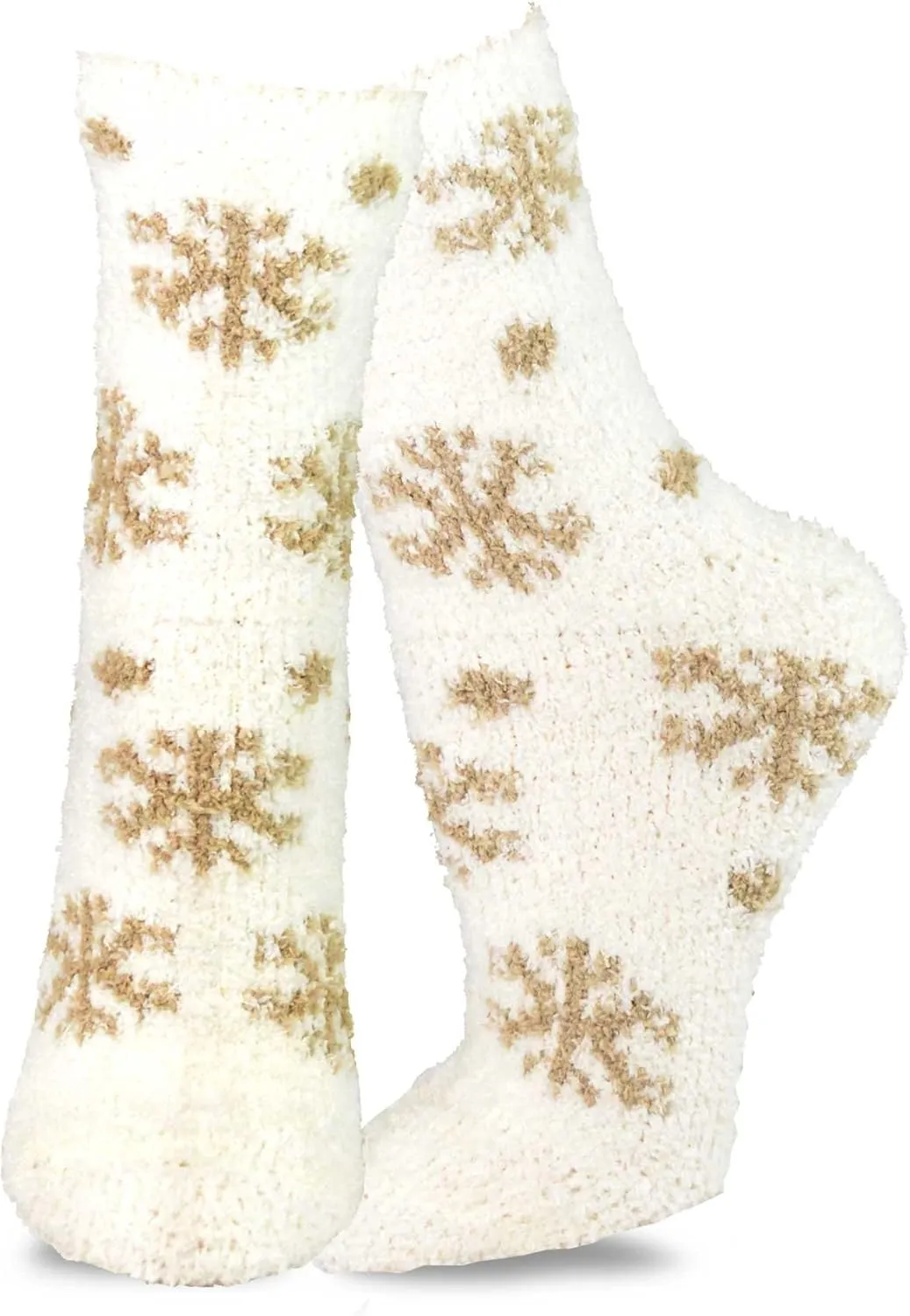 Cozy Warm Fuzzy Slipper Socks Cute Animals Holiday Christmas Santa Reindeer Multipair Adults
