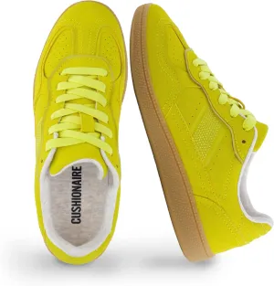 CUSHIONAIRE Bettina Women's Retro Sneaker with Cushioned Insole and Durable Gum Sole