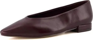 CUSHIONAIRE Gabor Women's Pointed Toe Slip-On Flat  Memory Foam, Wide Widths Available