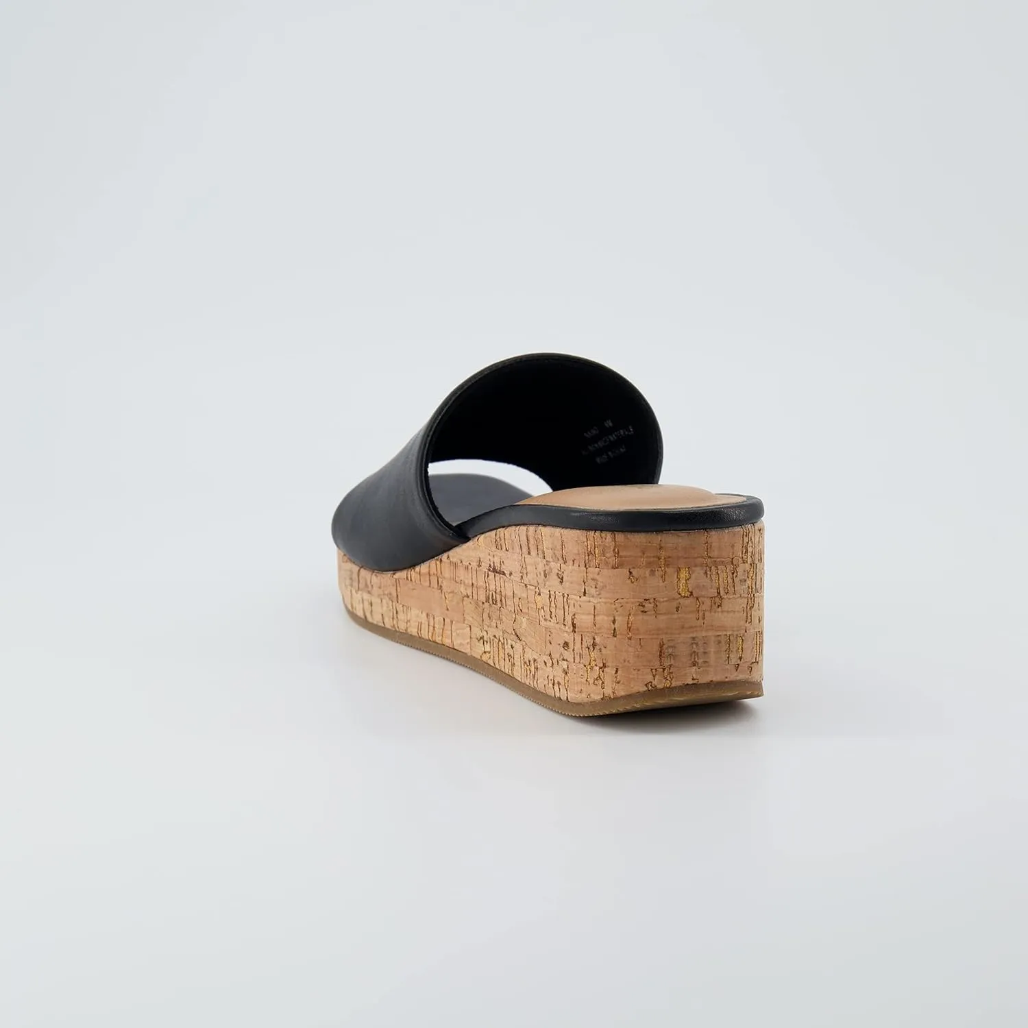 CUSHIONAIRE Women's Nano cork wedge sandal  Memory Foam, Wide Widths Available