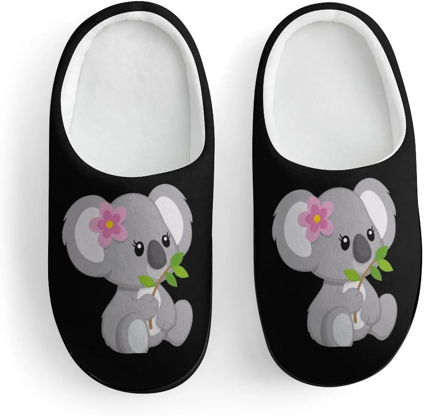 Cute Koala Cute Slippers For Girls Boys Anti Slip House Slipper Warm Shoes For Indoor Outdoor