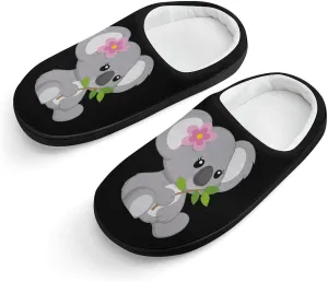 Cute Koala Cute Slippers For Girls Boys Anti Slip House Slipper Warm Shoes For Indoor Outdoor