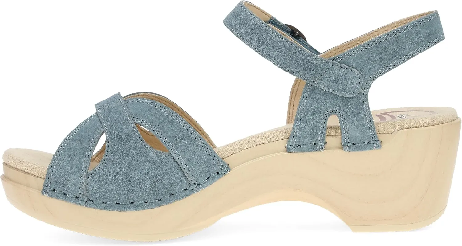 Dansko Season Stylish Sandal for Women - Lightweight with Added Arch Support - Durable PU Outsole for Long-Lasting Wear and Comfort