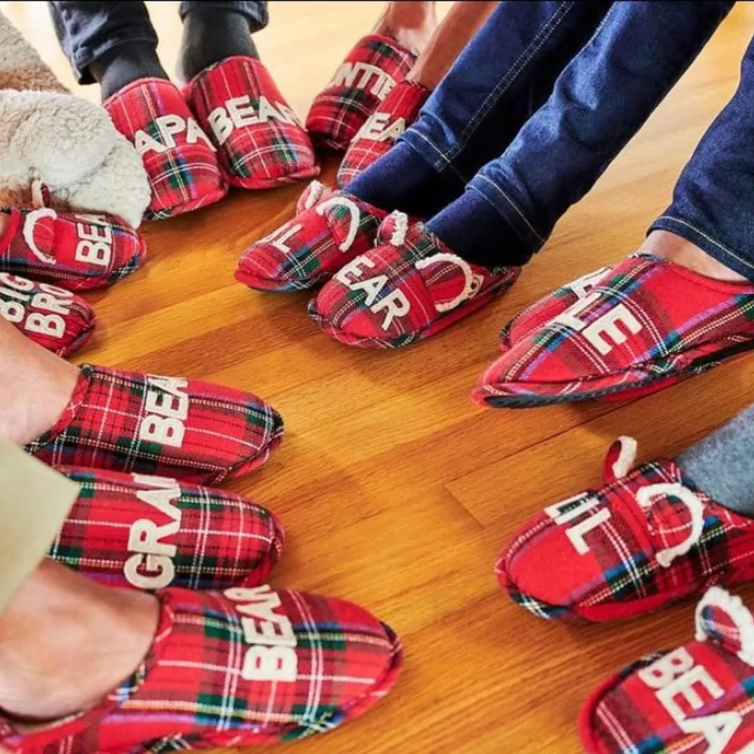 Dearfoams Men's Papa Bear Slipper