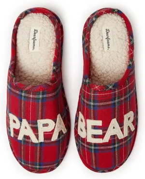 Dearfoams Men's Papa Bear Slipper