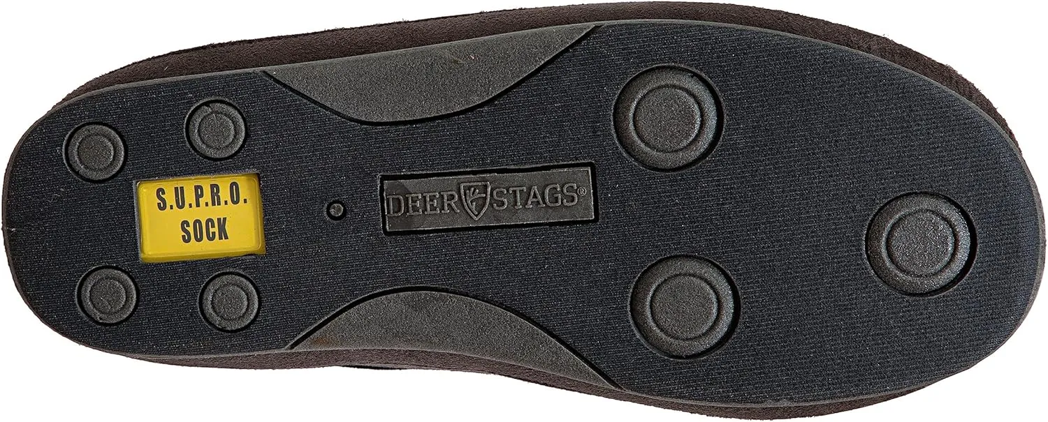 Deer Stags Men's Grizzly Slipper
